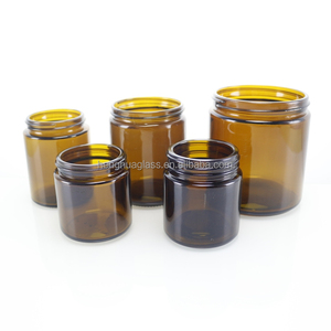 60ml 120ml 170ml 250ml 500ml <span class=keywords><strong>1000ml</strong></span> hổ phách thủy tinh lưu trữ lọ hình tròn rộng moouth Nâu Kính <span class=keywords><strong>container</strong></span> Jar với nắp - Product Image 3