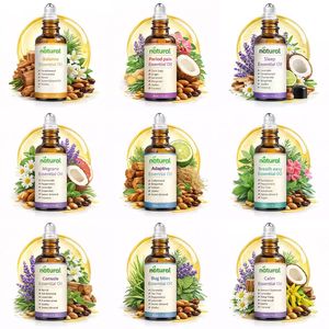 Aceite Esencial 100% Puro y Natural en Roll-on, Refresca la Mente, Aroma Estimulante y Duradero, Personalizable OEM, Portátil para Ejercicio - Product Image 1