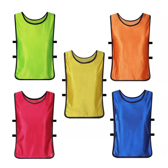 Giubbotti da calcio personalizzati da calcio gilet da allenamento da calcio Pinnies gilet Scrimmage maglia personalizzata per allenamento di squadra