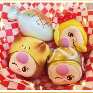 Figurines mignonnes de la série Baby Three Little Glutton 3ème génération, boîte mystère, parfaites pour la décoration de bureau ou comme cadeaux - Product Image 3