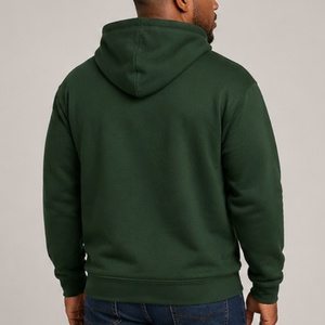 Sweat-shirt à capuche en coton uni pour homme, vêtement <span class=keywords><strong>de</strong></span> détente, tendance, avec logo personnalisé imprimé, sweat-shirt thermique personnalisé - Product Image 3