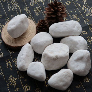 <span class=keywords><strong>Gravier</strong></span> <span class=keywords><strong>blanc</strong></span> naturel de qualité supérieure, lisse et décoratif, pour aménagement paysager de jardin, patio, allée - Product Image 1