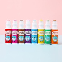 Offres Spéciales en Gros : Fournitures de Papeterie de Qualité Supérieure – Marqueurs Peinture Personnalisés pour Enfants, Stylo Marqueur Pointe Fine 60ml 8 Couleurs, Marqueur Bingo Dabber
