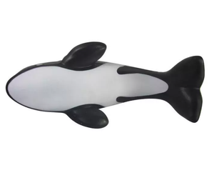 Imprinted Killer Whale Stress Relievers Marine Theme Promotional Gifts Custom Logo Bulk Wholesale Corporate Events - Product Image 4