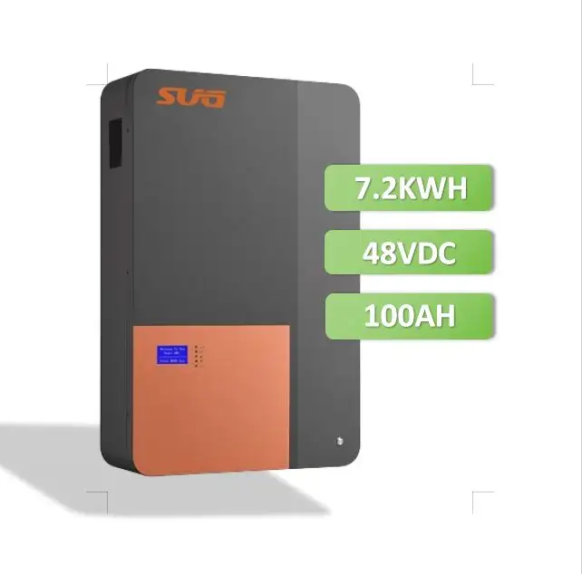 7.2KWH 48v Lifepo4 batteria 100ah 200ah Lifepo4 batteria con Smart Bms per uso solare domestico