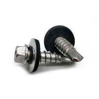Galvanized Hex Head Self Drilling Roofing Screw Nail with Washer Steel
