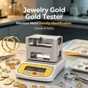 Testeur de densité d'or numérique, densimètre de précision élevée 0,5 %, équipement de test de pureté des métaux précieux multi-capacités - Product Image 2