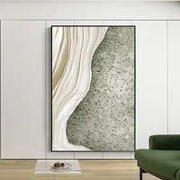 Grande oeuvre moderne peinte à la main Texture abstraite toile Art mural fait à la main moderne 3D peinture à l'huile personnalisée