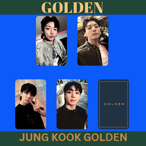 Kpop JK อัลบั้มเดี่ยวสีทอง <span class=keywords><strong>M2U</strong></span> SW Photobook Ver photocards รายชื่อ selfie แฟชั่นสองด้านการ์ดโลโมแฟนๆของสะสมของขวัญ - Product Image 5