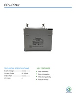 Módulo de Control de Posicionamiento de 4 Ejes P-an Smart PLC FP2-PP42 Serie FP2 Usado para Automatización Industrial