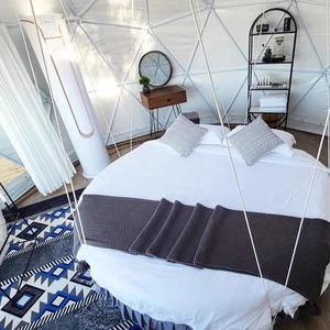 Dome <b>Tent</b> 6-8 Person Double Layer Four Season Luxury One Bedroom Extended Type <b>Large</b> Space Outdoor Camping Shelter - Product Image 3