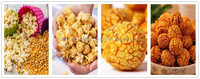 Idées de machines pour petites entreprises Machine à pop-corn industrielle automatique à gros champignons Ligne de fabrication de pop-corn Machine à pop-corn électrique