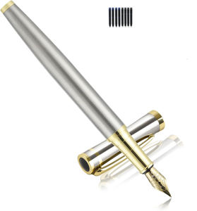 ปากกาหมึกซึมและปากกาหมึกเจลแบบใช้แล้วทิ้ง สีน้ำเงิน/ดำ ราคาขายส่งปี 2025 ต่ำกว่า 50 บาท - Product Image 5