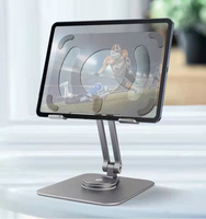 Support de tablette en alliage d'aluminium à rotation 360 degrés, pliable et ergonomique, pour iPad Air Mini, OEM neuf