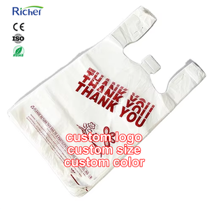 Bolsas de Camiseta de Calidad Premium con Fuelle Inferior Reforzado y Asas Suaves para Compras en Boutiques - Product Image 2