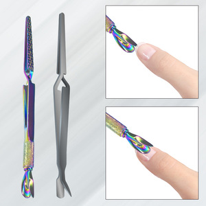 Pinzas para dar forma a las uñas, pinzas de sujeción, pinzas de acero inoxidable en forma de X, pinzas para dar forma, alicates para dar forma a uñas acrílicas, herramientas para uñas - Product Image 1