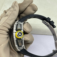 Expédition rapide, montre de luxe de marque neuve, en alliage de titane, 11-03, ultra-fine, élégante, pour homme, mécanique automatique