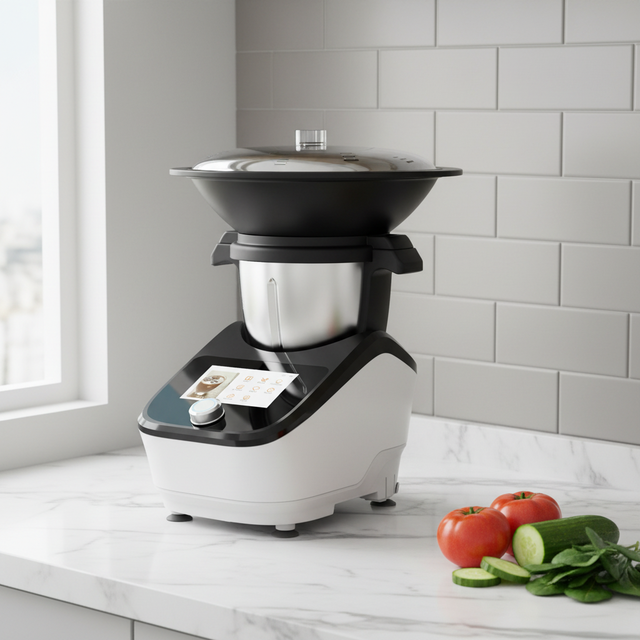 Kitchen Multi-functional Food Processor, Intelligent Cooking Robot, Kitchen Robot Cooking Machine
