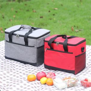 Oxford Insulation <b>Bag</b> with <b>Large</b> Capacity PEVA Waterproof Car-Mounted Fresh-Keeper Lunch <b>Cooler</b> <b>Bag</b> Made of Durable Polyester - Product Image 6