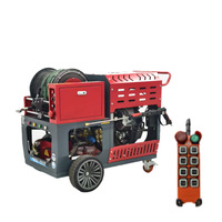 <strong>Best</strong>-<strong>Selling</strong> Twin-Cylinder Diesel Engine Stainless Steel Pipe Jetting Sewer Unblocking Machine Remote Control 200Bar <strong>High</strong>