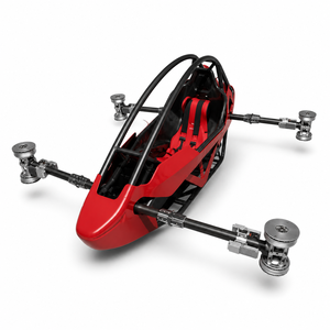 Nuevo Avión de Ala Rotatoria Tripulado de Despegue y Aterrizaje Vertical Eléctrico, de un Solo Asiento, de Fibra de Carbono, con Batería, Ligero y con Control Remoto - Product Image 4