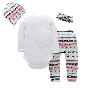 ชุดรอมเปอร์เด็กผู้หญิงสไตล์โบฮีเมียน ผ้าฝ้าย สำหรับเด็กเล็ก ขายส่ง - Product Image 2