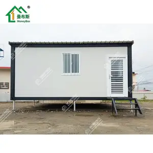 20 pies prefabricados de lujo móvil portátil pequeño Micro modular moderno casas prefabricadas bajo 20K 50k 100K - Product Image 1