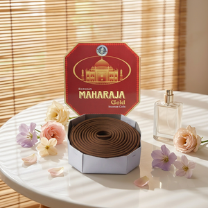 Coil Incense Aromatic Sandalwood Holder Eco-Friendly All-Season Aromatherapy <b>Diffuser</b> - Product Image 2