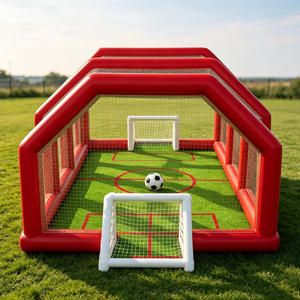 Portería de Fútbol Inflable Portátil para Interiores y Exteriores, Cancha de Futsal para Centros Comerciales, Escuelas, Parques de Diversiones, <span class=keywords><strong>Alquiler</strong></span> - Product Image 4