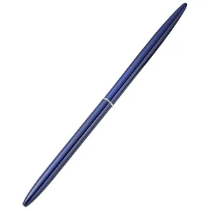 Ultra Slim Bullet Shaft Twist Metal <b>Ballpoint</b> <b>Pen</b>, 5 Colors Minimalist Rotating Advertising Signature <b>Pen</b> Custom Laser Logo - Product Image 2
