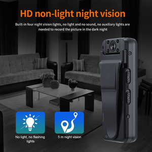 Caméra sportive Z7 Mini Full HD 1080P avec vision nocturne, enregistreur vidéo pour caméra corporelle, moto, vélo, détection de mouvement - Product Image 6