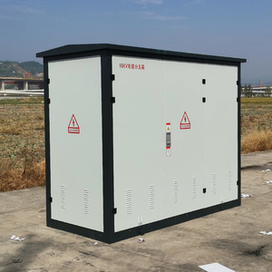 ชุดแปลงไฟฟ้าสำเร็จรูปกลางแจ้งแบบกำหนดเองได้ ขนาดกะทัดรัด 10-33KV พร้อมระบบจ่ายไฟฟ้า  สถานีไฟฟ้าหุ้มฉนวนโลหะ ZY *[Inte - Product Image 3