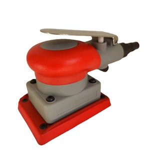 Amoladora Neumática de 75x100mm, Lijadora de Aire Cuadrada para Pulir Pintura Automotriz, con Interruptor de Palanca y Escape Lateral - Product Image 1
