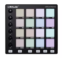 WORLDE Mini II Portable USB ORCA PAD16(MIDI Controller)Portable Musical Instrument