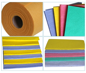 सुपर शोषक विस्कोस लत्ता पीला सुई छिद्रित microfiber गैर बुना जर्मनी सफाई पोंछे के लिए पुन: प्रयोज्य कपड़ा रसोई तौलिया - Product Image 1