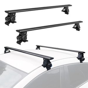 Barre de toit universelle en alliage d'aluminium 120cm/130cm pour voitures/véhicules Porte-bagages sans porte-bagages - Product Image 3