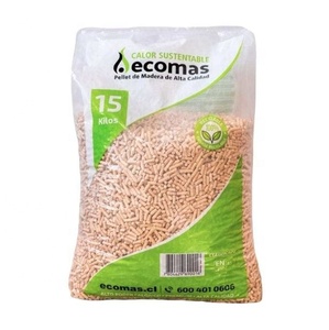 Bolsa de embalaje de pellet de plástico, sello térmico impreso personalizado - Product Image 1