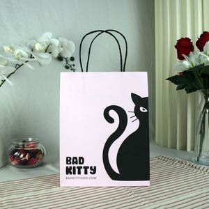 Bolsas de Papel Kraft Personalizadas de Lujo, Impresas, Reciclables, para Compras, Comida para Llevar, Promocionales, con Logotipo Personalizado - Product Image 4