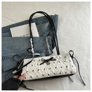 Nouveauté 2026 : Sac à main et sac à bandoulière polyvalent pour femme au design de niche avec nœud décoratif - Product Image 5