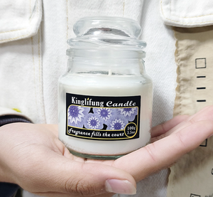 Vela Aromática Natural a Base <span class=keywords><strong>de</strong></span> Plantas - Hecha a Mano Sin Aditivos con Fragancia Botánica Pura para la Relajación Relajación Sencilla en el Hogar - Product Image 5