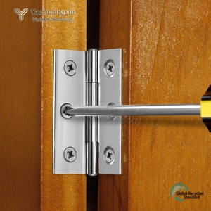 Bisagra Plegable de Acero Inoxidable Galvanizado de 2 Pulgadas con Tornillos, Empaquetada en Cartón para Marcos de Puertas, Cajas de Madera y Armarios - Product Image 6