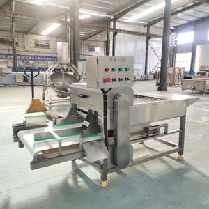 Máquina cortadora de pescado congelado en seco fresco eléctrica automática cortador de línea de pesca - Product Image 6