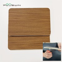 Vente en gros d'usine de feuilles de mousse WPC PVC, panneaux de mousse en bois PVC WPC pour meubles, portes, panneaux muraux