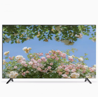 Mini Smart TV LED Android WiFi de 85 Pulgadas, 4K 8K Full HD, para Uso en Hoteles, con Certificación CE/FCC, Carcasa Negra