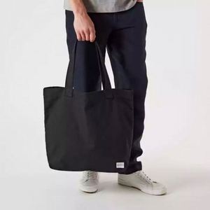 Natural <b>Canvas</b> Tote Bag with Full Color Logo Printing Customizable Sizes-Best Selling - Product Image 6