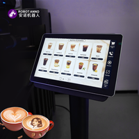 Machine à café automatique intelligente 24h/24, robot barista avec 2 bras robotiques, compatible SDK