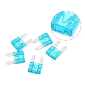 100 pièces de fusibles de lame de <span class=keywords><strong>voiture</strong></span> miniatures standard en zinc, kits assortis, 5A 7.5A 10A 15A 20A 25A 30A ATO ATS ATM, mini fusibles - Product Image 4