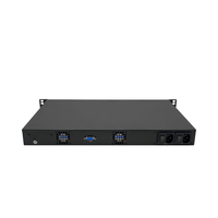 Mini serveur PC Rackmount 1U de 19 pouces avec processeur J4125 Routeur VPN à 4 ports Lan Pfsense Linux Firewall Appliance