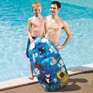 Divertida Tabla de <span class=keywords><strong>Surf</strong></span> Inflable de PVC con Forma de Pingüino para Piscina y Playa - Product Image 6