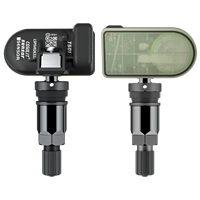 CGSULIT Sistema de Monitoreo de Presión de Neumáticos TPMS Original y Genuino, Universal y Programable para Automóviles, con Chip NXP, Válvula de Goma, 315MHz